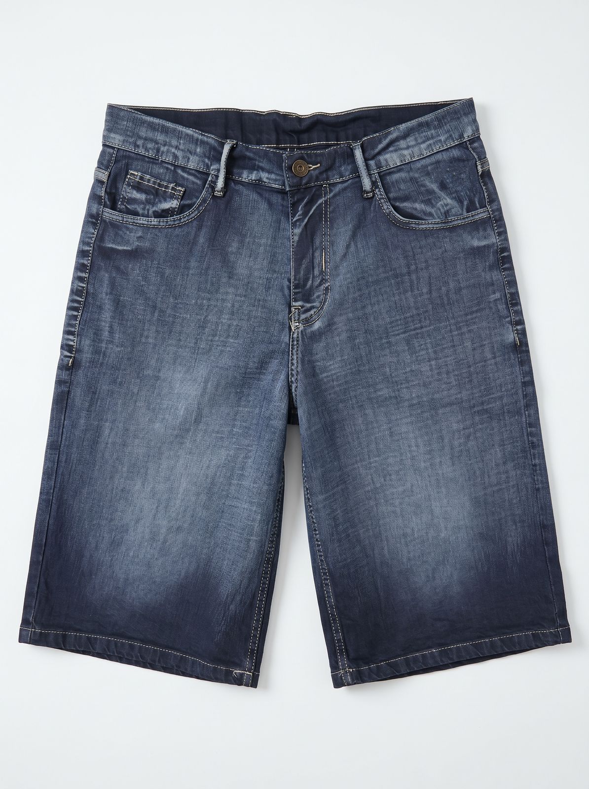DENIM JORTS