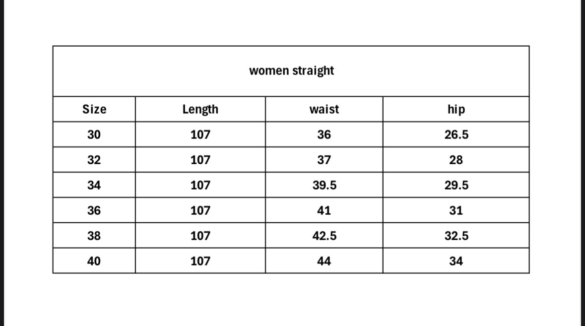 WOMEN STRAIGHT FIT PANTS