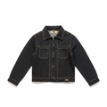 ZIP-UP CROPPED DENIM JACKET