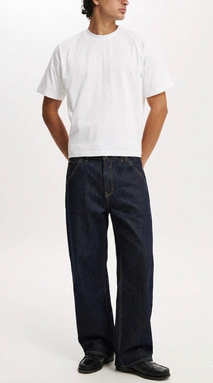 SLASH POCKET DENIM